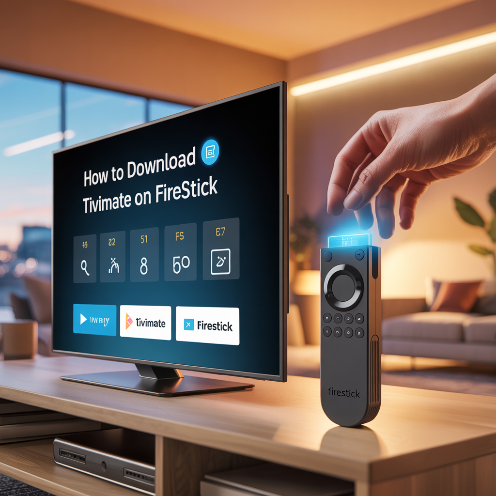 how to download tivimate on firestick