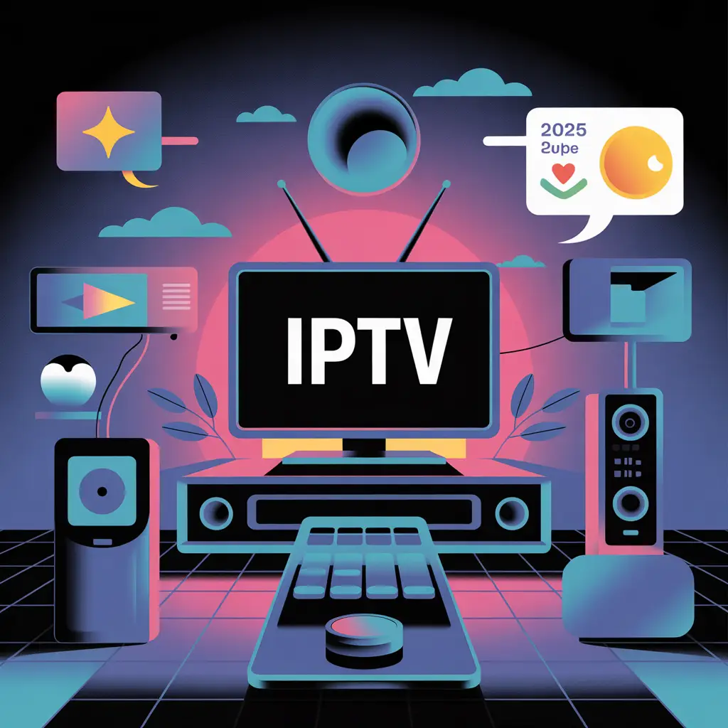 iptv with dark mode 2025